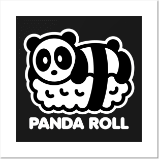 Panda Roll Bambu Brand Sushi Rice Vinegar Seaweed Nori Fish Roe Food Yummy Raw Seafood Sashimi Hand Roll Tempura Maki Japanese Cuisine Onigiri Soy Sauce Wasabi Posters and Art